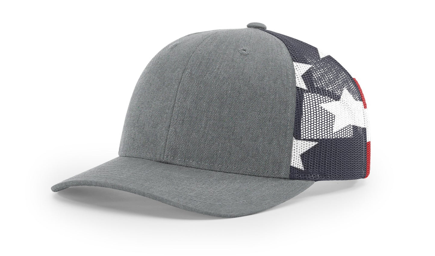 Richardson 112 Trucker Hat with Custom Patch