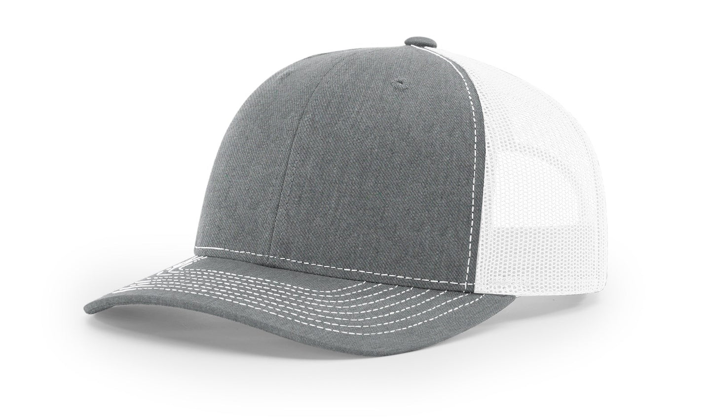Richardson 112 Trucker Hat with Custom Patch