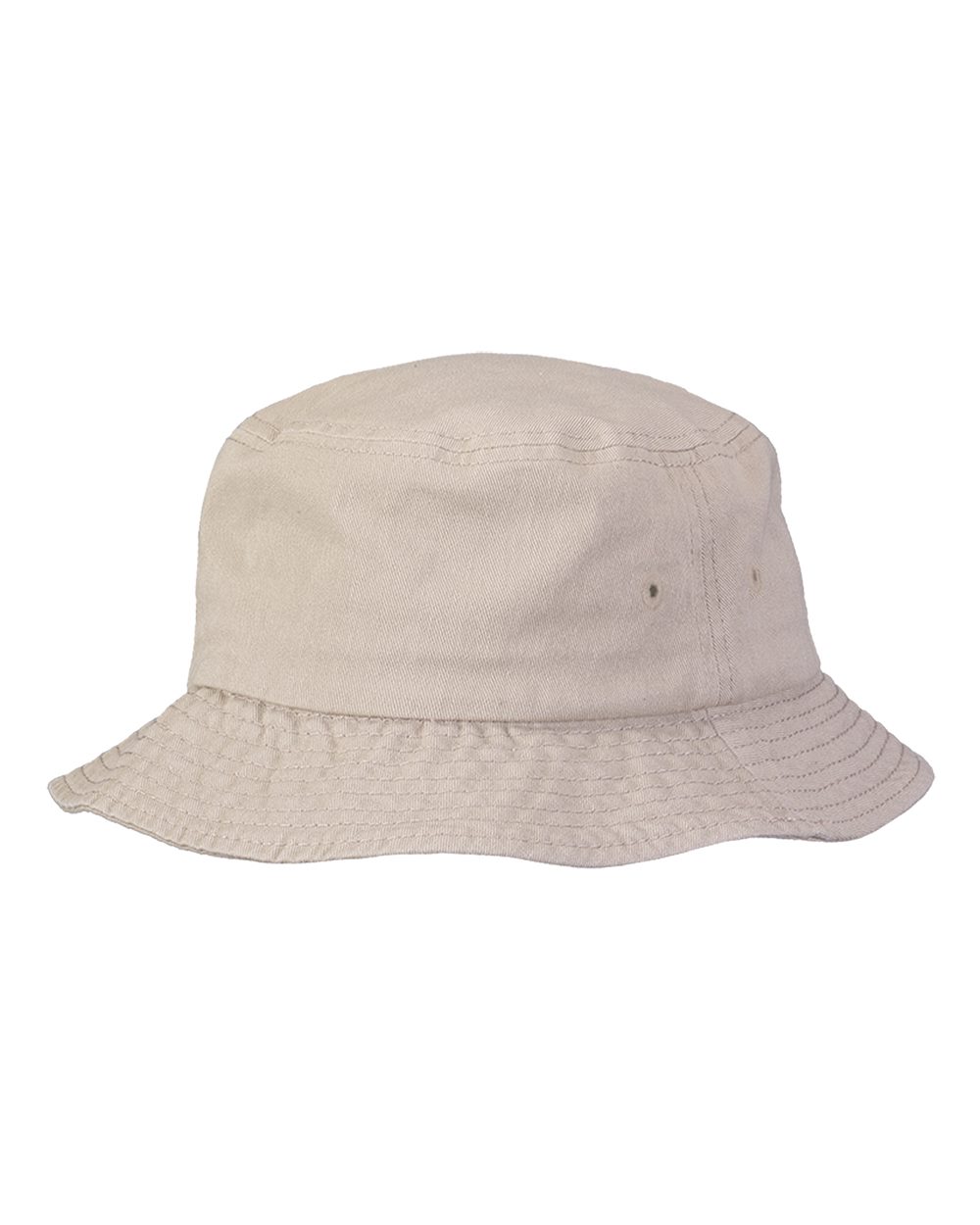 Bucket Hat with Custom Engraved Leather Patch - Sportsman