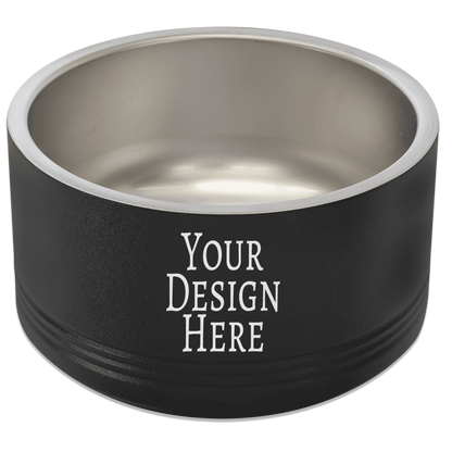 Custom Pet Bowls - Stainless Steel, Personalized Engraving