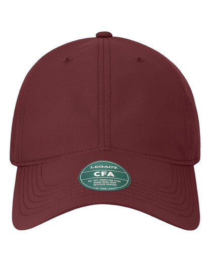 UPF 50 Cool Fit Legacy Hat with Custom Engraved Leather Patch