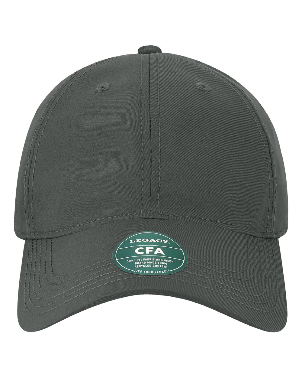 UPF 50 Cool Fit Legacy Hat with Custom Engraved Leather Patch