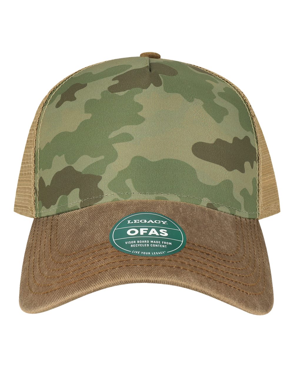 Legacy Five Panel Trucker Hat with Custom Patch
