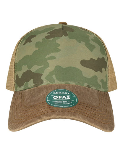 Legacy Five Panel Trucker Hat with Custom Patch