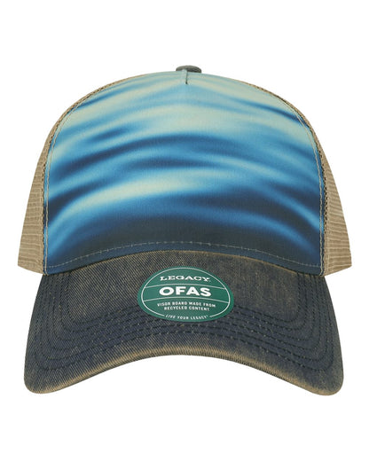Legacy Five Panel Trucker Hat with Custom Patch