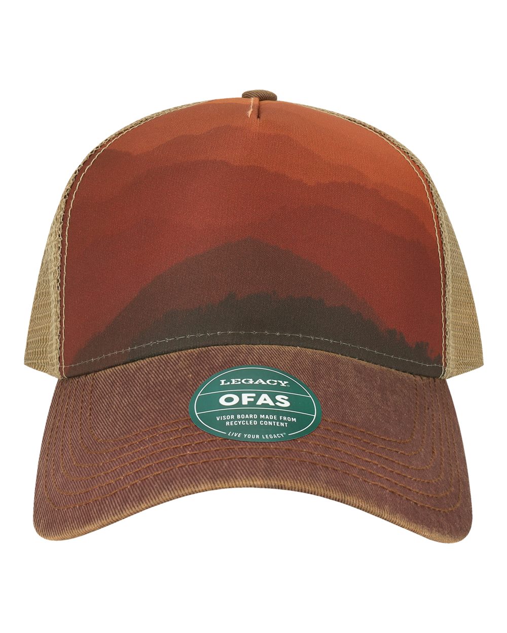 Legacy Five Panel Trucker Hat with Custom Patch