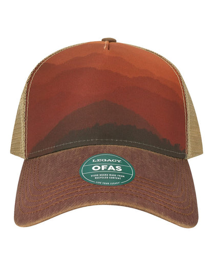 Legacy Five Panel Trucker Hat with Custom Patch