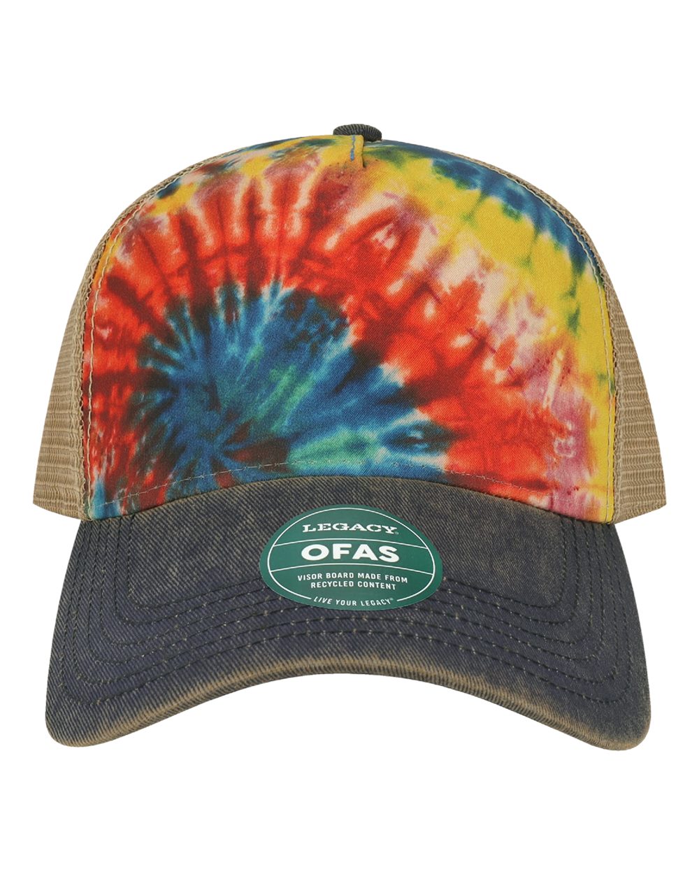 Legacy Five Panel Trucker Hat with Custom Patch