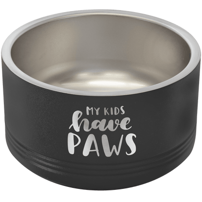 Custom Pet Bowls - Stainless Steel, Personalized Engraving