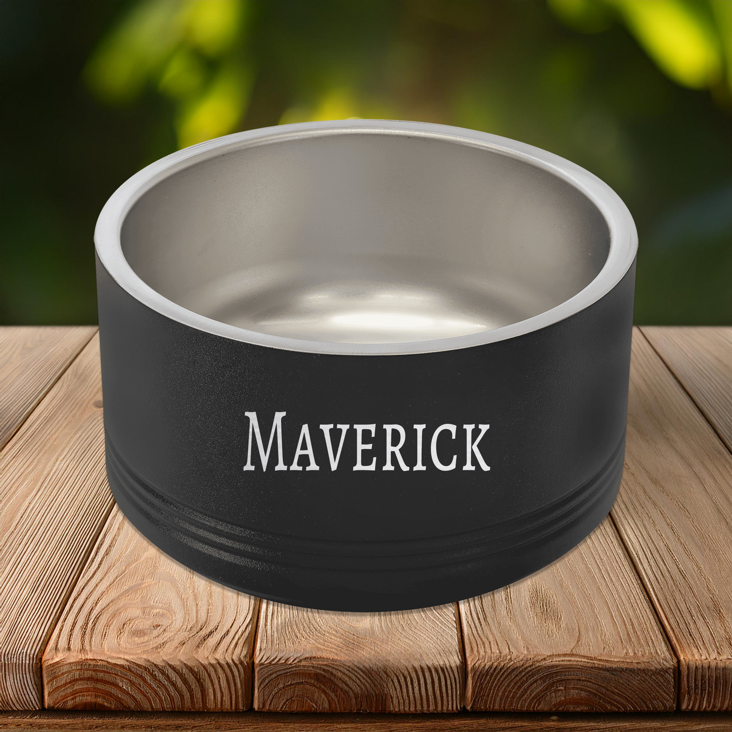 Custom Pet Bowls - Stainless Steel, Personalized Engraving