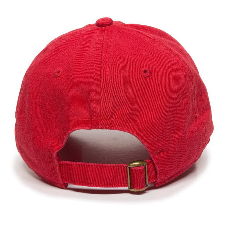 Unstructured Youth Hat with Engraved Leather Patch - Youth