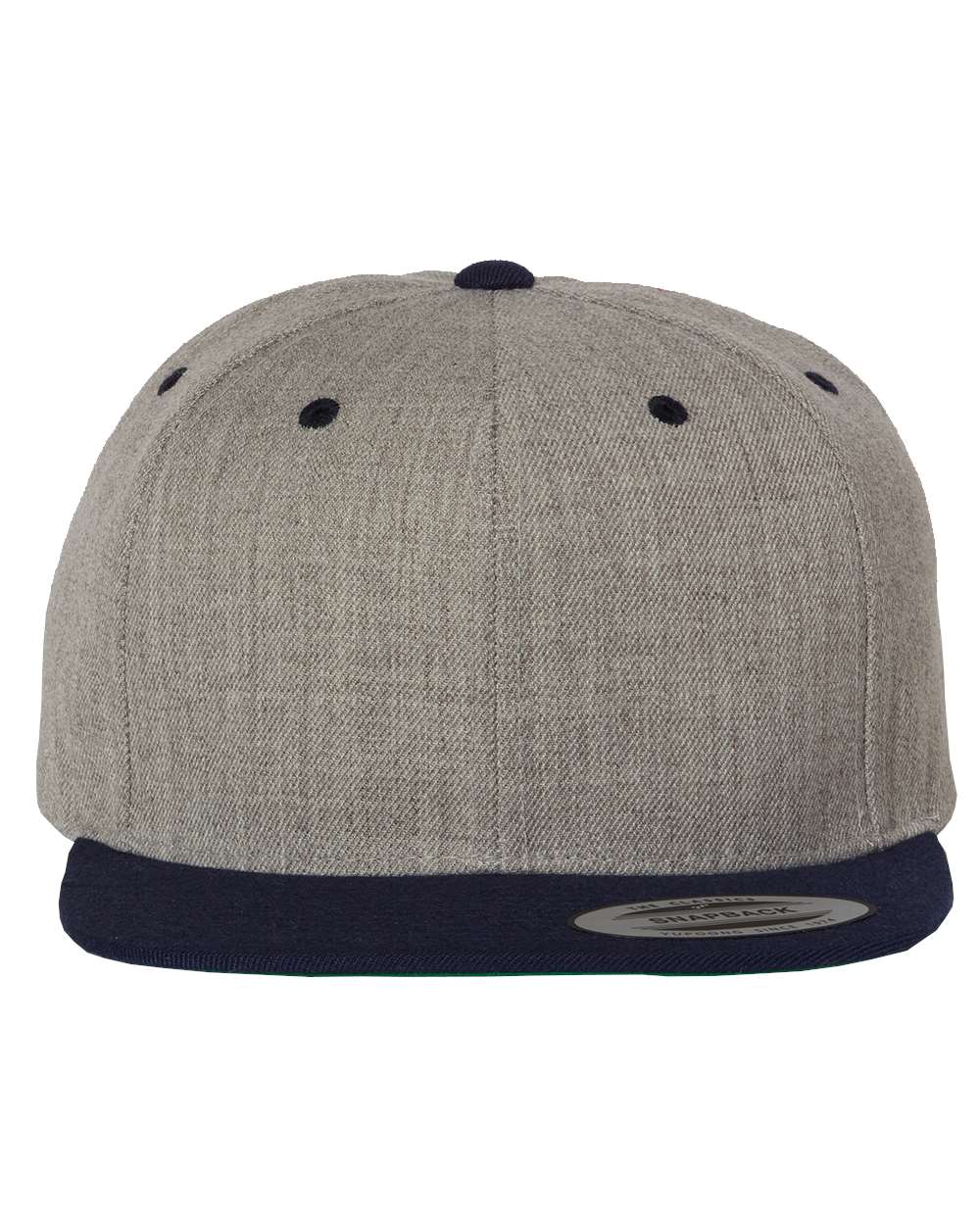 Yupoong 6089M Premium Flatbill Snapback Hat with Patch