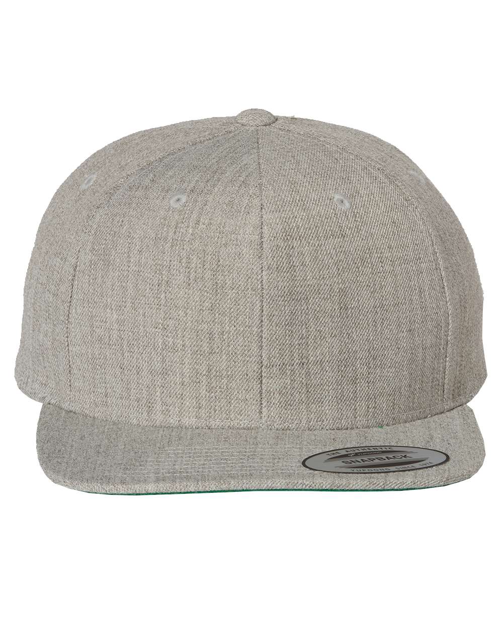 Yupoong 6089M Premium Flatbill Snapback Hat with Patch